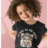 Schattigee Franse Bulldog als een piraat, grappige Tri-Blend Shirt