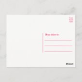 Schattigee Franse Bulldog Bedankt Frenchie Puppy D Briefkaart (Achterkant)