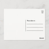 Schattigee Franse Bulldog Bedankt Frenchie Puppy D Briefkaart (Achterkant)