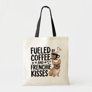 Schattigee Franse Bulldog Coffee Lover Frenchie Mo Tote Bag
