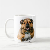 Schattigee Franse Bulldog Foto Koffiemok (Links)