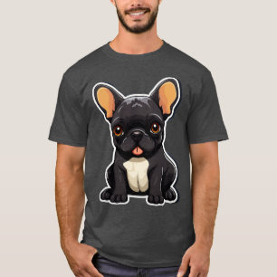 Schattigee Franse Bulldog Frenchie Hondenliefhebbe T-shirt