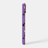 Schattigee Franse Bulldog Halloweenpatroon iPhone 15 Case (Rechterkant)