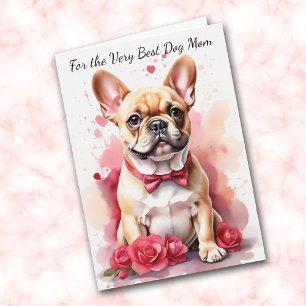 Schattigee Franse bulldog, je maakt mijn staart wa Feestdagen Kaart