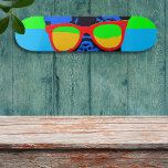 Schattigee Franse bulldog met bril Pop stijl Persoonlijk Skateboard<br><div class="desc">Schattigee Franse bulldog met bril Pop stijl Ervaar de perfecte combinatie van stijl en plezier met onze Cure Franse Bulldog met bril Pop Style Skateboard! Als je een fan bent van Franse Bulldogs en skateboarden, dan is dit de ideale keuze voor jou. We cadeaus met trots een Franse Bulldog in...</div>