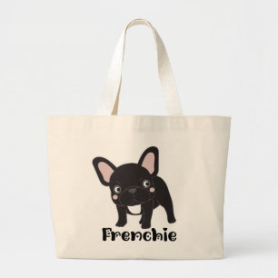 Schattigee Franse Bulldog Mom Gift Frenchie Lover Grote Tote Bag