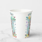 Schattigee Franse Bulldog Pastel Het is mijn verja Papieren Bekers (Links)