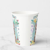 Schattigee Franse Bulldog Pastel Het is mijn verja Papieren Bekers (Rechts)