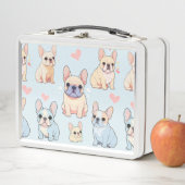 Schattigee Franse Bulldog Pastel Pattern (In situ)