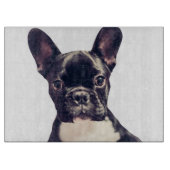 Schattigee Franse Bulldog puppy snijplank (Voorkant)