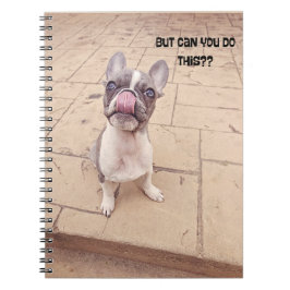 Schattigee Franse Bulldog puppy tijdschrift notiti Notitieboek