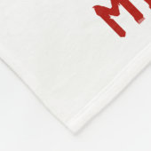 Schattigee Franse Bulldog Valentijnsdag hart Fleece Deken (Hoek)