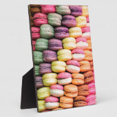 Schattigee Franse Macaron Cookies Fotoplaat (Zijkant)