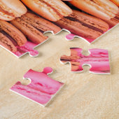 Schattigee Franse Macaron Cookies Legpuzzel (Zijkant)