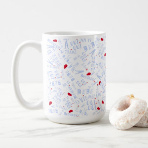 Schattigee Franse Oui Oui Bonjour Koffiemok