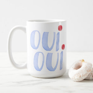 Schattigee Franse Oui Oui Koffiemok