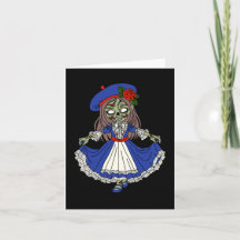 Schattigee Franse zombie