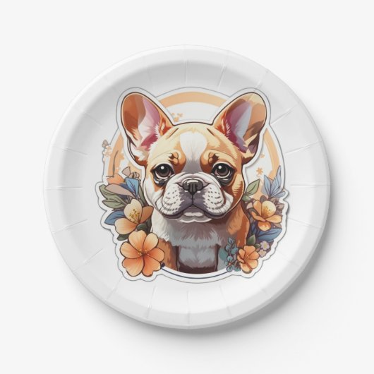 Schattigee Frenchie Papieren Bordje (Voorkant)