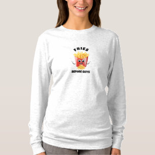 Schattigee frietjes Cartoon Hoodie & T-shirt – Fun
