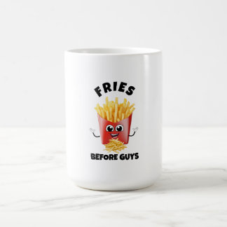 Schattigee frietjes Cartoon Hoodie & T-shirt – Fun Koffiemok