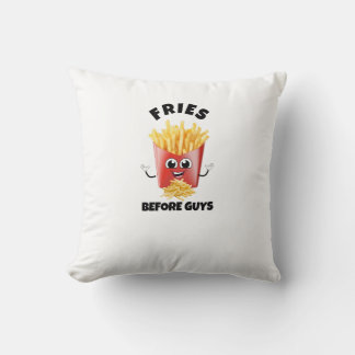 Schattigee frietjes Cartoon Hoodie & T-shirt – Fun Kussen