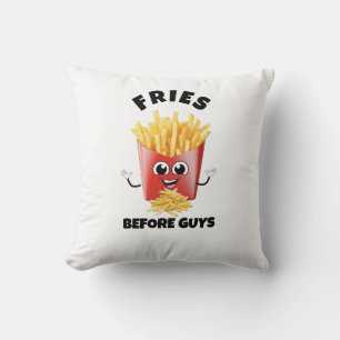 Schattigee frietjes Cartoon Hoodie & T-shirt – Gra Kussen
