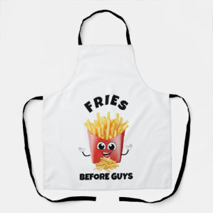 Schattigee frietjes Cartoon Hoodie & T-shirt – Gra Schort