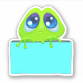 Schattigee Frog Planner Sticker Kleurrijk plakboek (Voorkant)