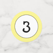 Schattigee Frog Verjaardagstafel Confetti (Kleine voorkant)