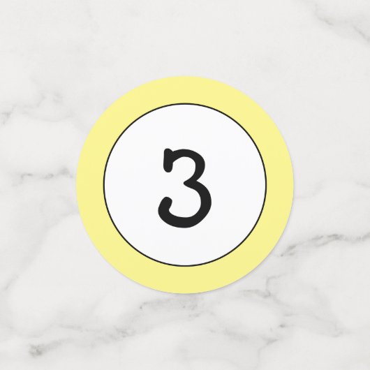 Schattigee Frog Verjaardagstafel Confetti (Kleine voorkant)