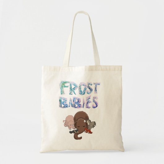 Schattigee Frost Baby's Canvas tas (Voorkant)