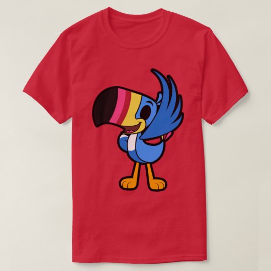 Schattigee Fruit Loops Mascotte T-shirt (Design voorkant)