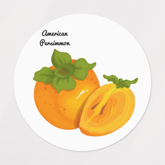 Schattigee Fruit Stickers Fun Design School Labels (Design 2)