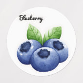 Schattigee Fruit Stickers Fun Design School Labels (Design 2)