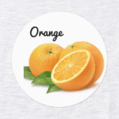 Schattigee Fruit Stickers Fun Design School Labels (Design 1)