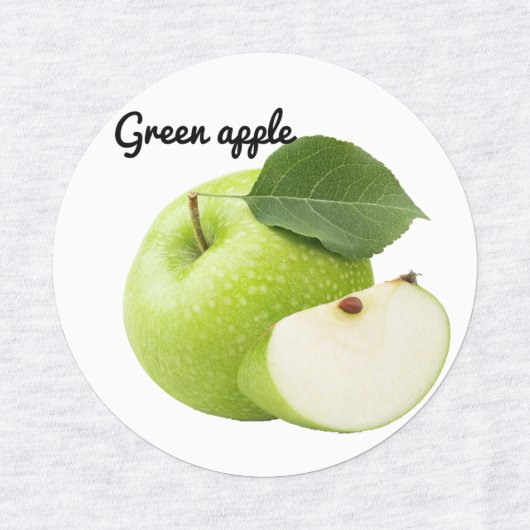 Schattigee Fruit Stickers Fun Design School Labels (Design 2)