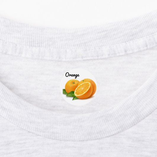 Schattigee Fruit Stickers Leuke Design voor School (Aangebracht)