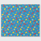 Schattigee Fruitpool Floats Cadeaupapier (Vlak)