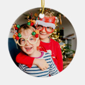 Schattigee Fun Doodles Kerstvakantie Keramisch Ornament (Voorkant)