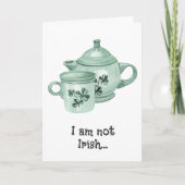 Schattigee Fun Irish Coffee Lover St Patricks Day  Aankondiging (Voorkant)