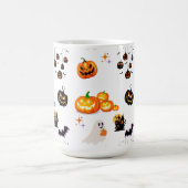 Schattigee Fun Pumpkin Witch Halloween Party Koffiemok (Center)