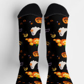 Schattigee Fun Pumpkin Witch Halloween Party Sokken (Top)