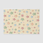 Schattigee Fun Stars voor Baby Tissuepapier (Voorkant)