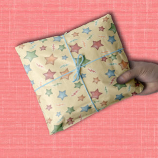 Schattigee Fun Stars voor Baby Tissuepapier