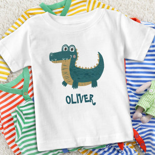Schattigee Funny Baby Alligator Gepersonaliseerd