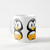 Schattigee Funny Baby Penguin Koffiemok (Voorkant links)