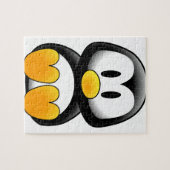 Schattigee Funny Baby Penguin Legpuzzel (Horizontaal)