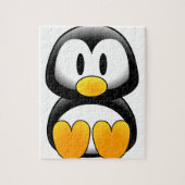 Schattigee Funny Baby Penguin Legpuzzel (Verticaal)