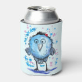 Schattigee Funny Bird Koelbox Blikjeskoeler (Blikje Voorkant)