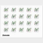Schattigee Funny Cactus Stickers (Vel)